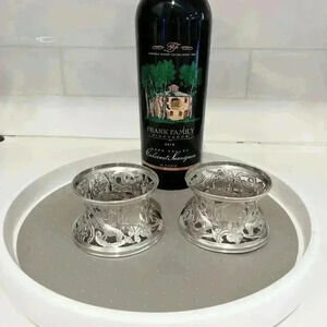 Sterling Silver Georgian Potato Rings (2) early 1900’s.